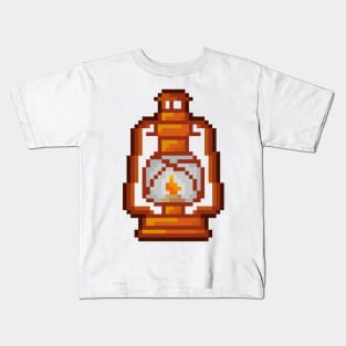 Pxel oil lamp Kids T-Shirt